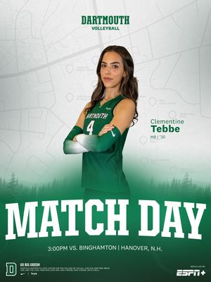Image post by @dartmouthvball on Instagram