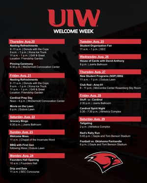 Image post by @uiwcardinals on Instagram