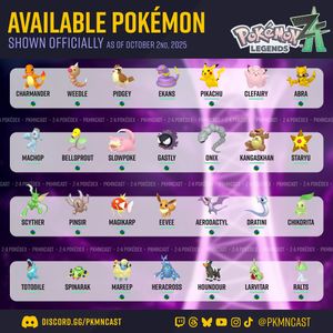 Image post by @pkmncast on Instagram