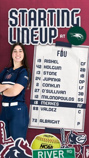 Image post by @FDUKnightsSB on Twitter