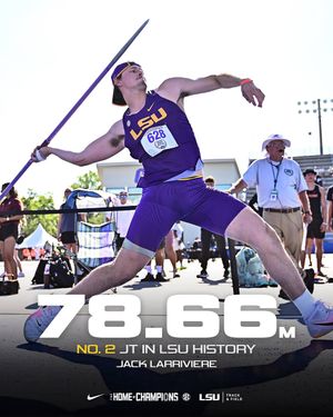 Image post by @lsutrackfield on Instagram