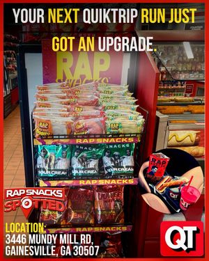 Image post by @officialrapsnacks on Instagram