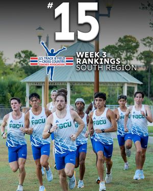 Image post by @fgcu_xc on Instagram
