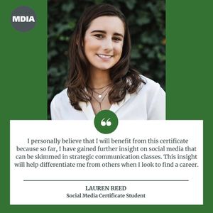 Image post by @mediaschoolou on Instagram