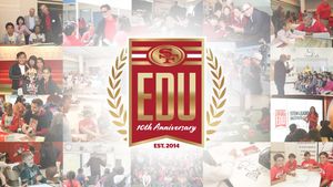 Image post by @49ersFoundation on Facebook