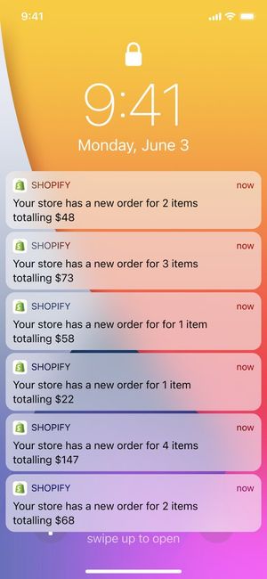 Image post by @Shopify on Twitter