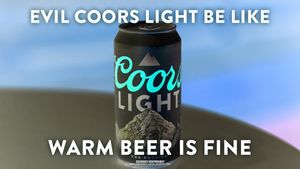 Image post by @CoorsLight on Twitter