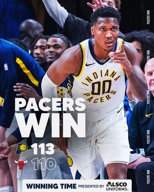 Image post by @pacers on Instagram