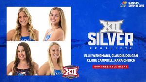 Image post by @KUSwimDive on Twitter