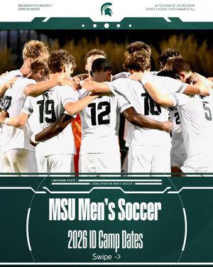 Image post by @msu_msoccer on Instagram