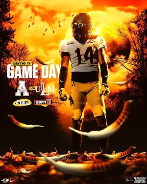 Image post by @appstate_fb on Instagram