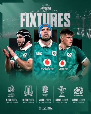 Image post by @irishrugby on Instagram