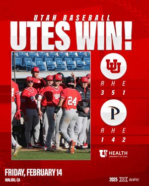 Image post by @utahbaseball on Instagram