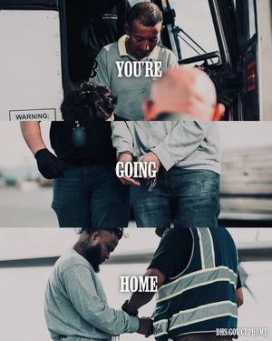 Image post by @homelandsecurity on Facebook
