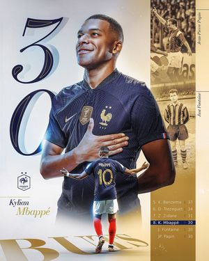 Image post by @equipedefrance on Instagram