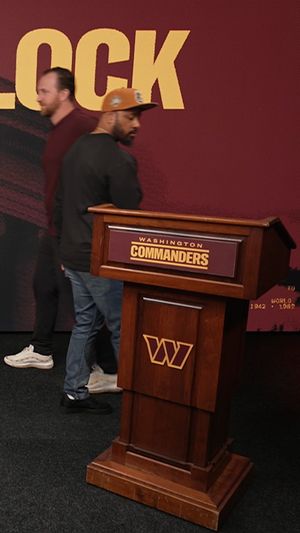 Video post by @Commanders on Facebook