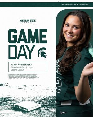 Image post by @msu_softball on Instagram