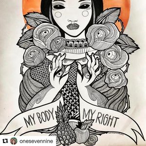 Image post by @shoutyourabortion on Instagram