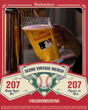 Image post by @budweiserusa on Twitter