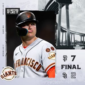 Image post by @SFGiants on Twitter/X