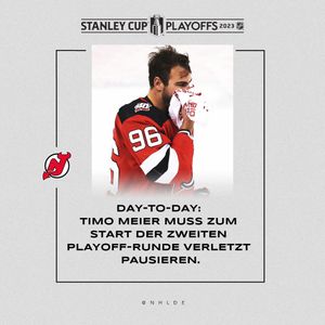 Image post by @NHLde on Twitter