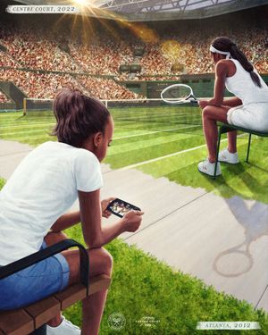 Image post by @Wimbledon on Twitter