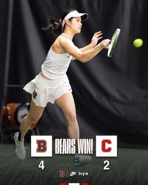 Image post by @brownu_wtennis on Instagram