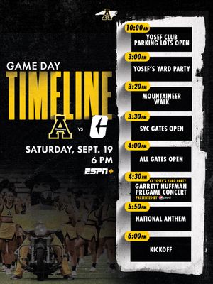 Image post by @appstatesports on Instagram