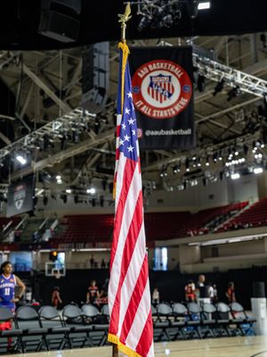 Image post by @aaubasketball on Instagram