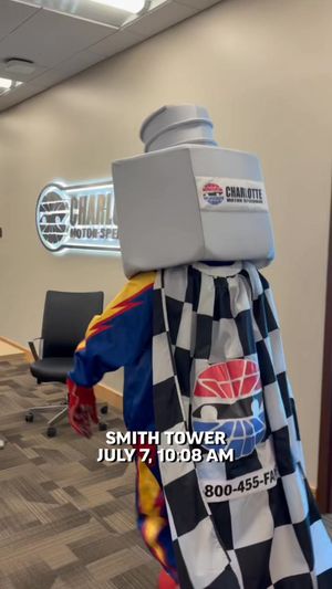 Video post by @CharlotteMotorSpeedway on Facebook
