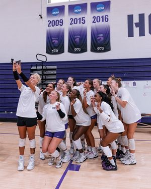 Image post by @tcuvolleyball on Instagram