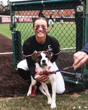 Image post by @HuskerSoftball on Twitter