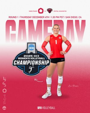 Image post by @sfu_volleyball on Instagram