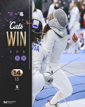 Image post by @nuwfencing on Instagram