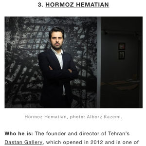 Image post by @hormozhematian on Instagram