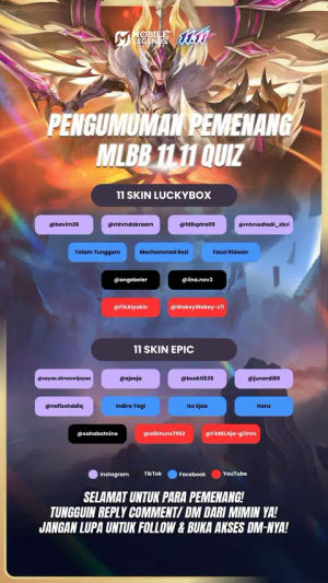 Image post by @mobilelegends_id on TikTok