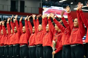 Image post by @OhioStateWGYM on Twitter