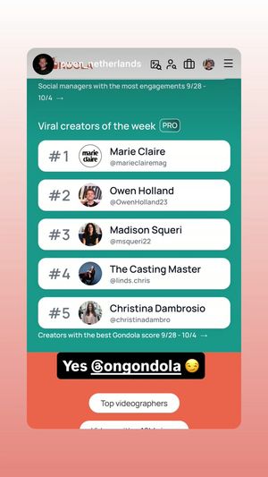 Video post by @ongondola on Instagram
