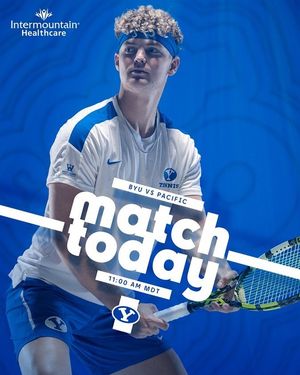 Image post by @byumtennis on Instagram