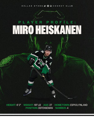Image post by @dallasstars on Instagram