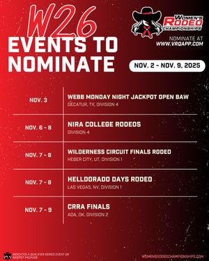Image post by @womensrodeo on Instagram