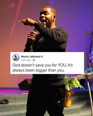 Image post by @norrisjohnsonii on Instagram