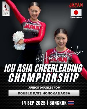 Image post by @cheer_japan on Instagram