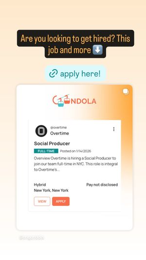 Video post by @ongondola on Facebook