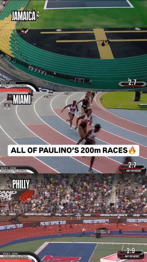 Video post by @grandslamtrack on Facebook