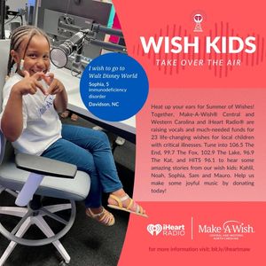 Image post by @makeawish_cwnc on Instagram