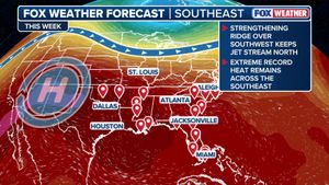 Image post by @foxweather on Instagram