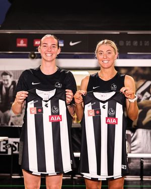 Image post by @CollingwoodAFLW on Facebook