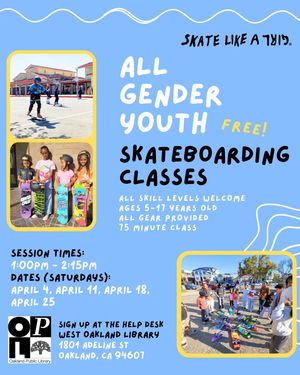 Image post by @skatelikeagirlsfbay on Instagram