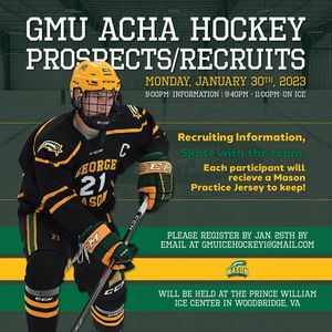 Image post by @gmuicehockey on Instagram